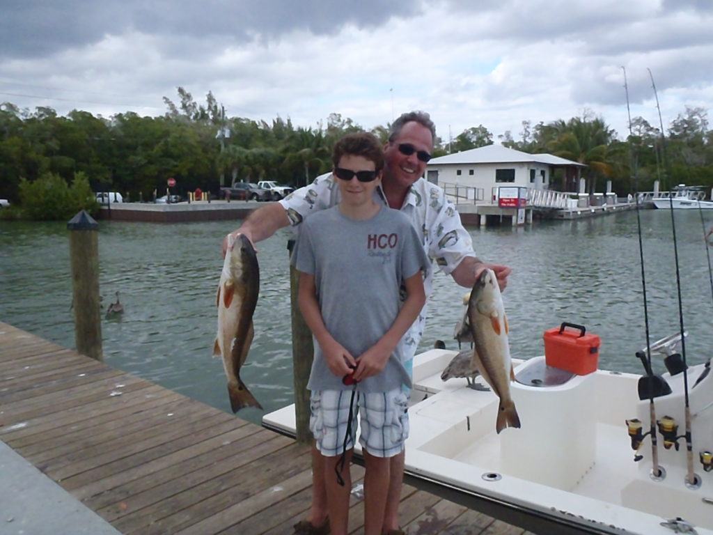 Great redfish bite